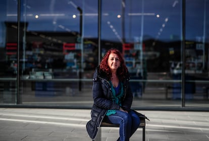 Pilar Pulgar, 51 years old, is a cashier at a supermarket in Spain.