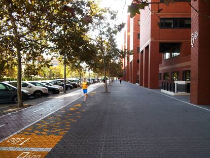 Figuraci&oacute;n virtual del circuito por el distrito universitario de Tarongers en Valencia. / AYUNTAMIENTO 