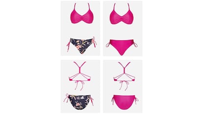 Puedes combinar este bikini de múltiples formas.