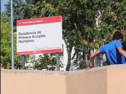 Centro de primera acogida en el barrio de Hortaleza.