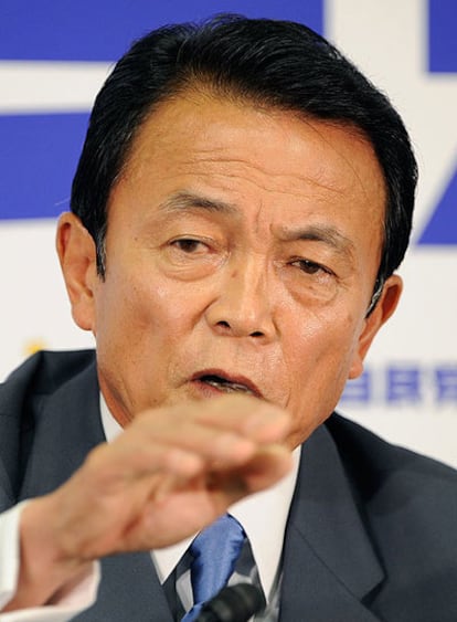 Taro Aso.