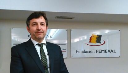 Vicente Lafuente, presidente de la patronal metalúrgica Femeval.
