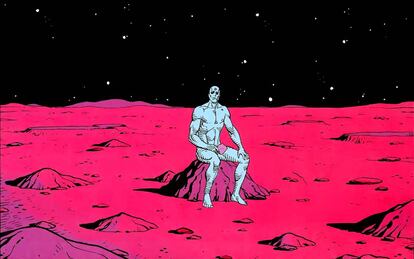 Imagen del 'Watchmen' de Alan Moore.