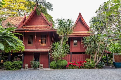 La casa de Jim Thompson actualmente es un museo que puede visitarse en Bangkok.