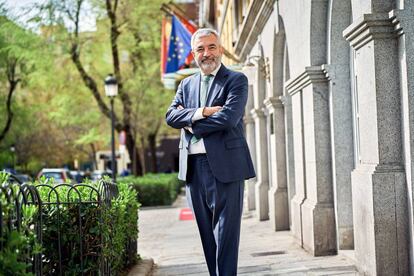 Luis Garicano, economista y miembro del Parlamento Europeo por Ciudadanos, vicepresidente del Grupo Renew Europe, el pasado mayo.