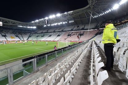 Partido Juventus-Inter, jugado a puerta cerrada.