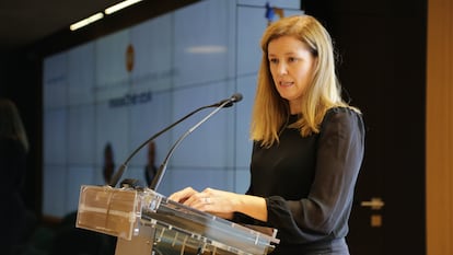 Ana Dávila-Poce de León, consejera de la Comunidad de Madrid. 