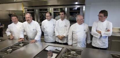 The inauguration of the Basque Culinary Center, in 2011. 