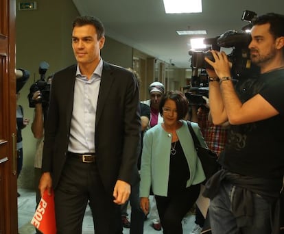 PSOE secretary general Pedro Sánchez says his party is closest to Labour.