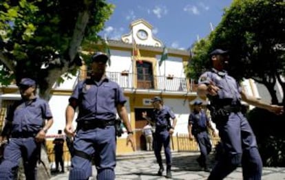 Intervención policial en el Ayuntamiento de Estepona, inicio del 'caso Astapa'