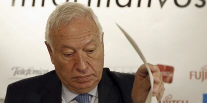 Foreign Affairs Minister José Manuel García-Margallo on Tuesday.