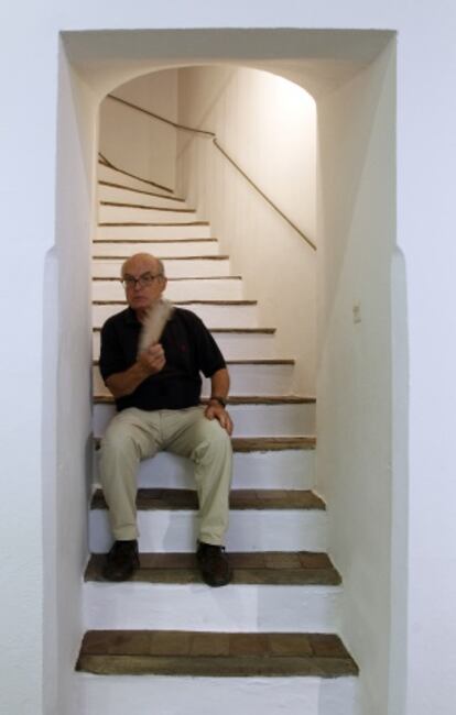 Luis Gordillo, en la Galería Rafael Ortiz.