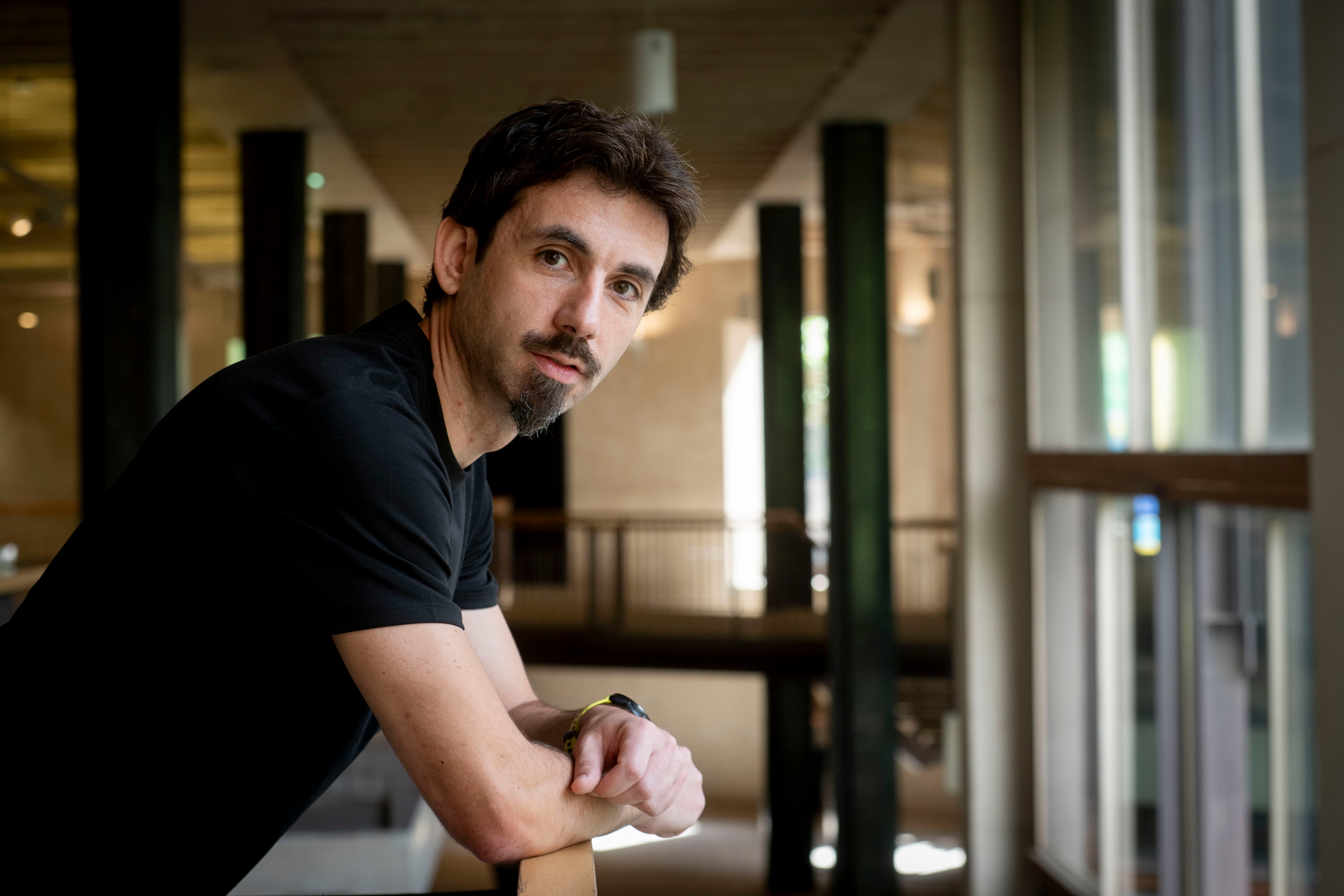 Leif Ferreira, CEO de Bit2Me, en el COAM en Madrid, el 22 de abril de 2026. 