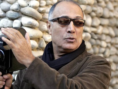 Abbas Kiarostami, em 1997.