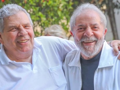 Lula y el hermano Vavá, muerto en este martes.