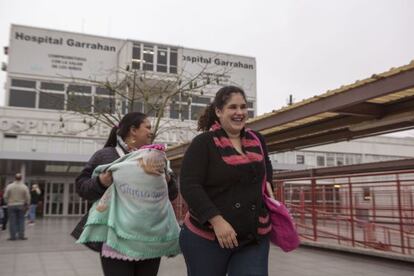 El hospital pediátrico Garrahan de Buenos Aires atiende pacientes de toda Argentina y también del extranjero.