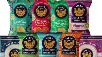 Productos de Siete Foods, en una imagen de la compañía.