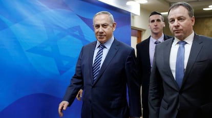 El primer ministro israelí, Benjamín Netanyahu, en Jerusalén.