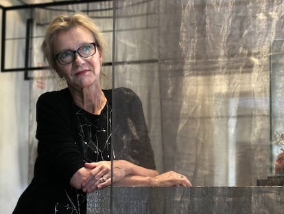 La escritora estadounidense Elizabeth Strout, en Madrid en 2016.