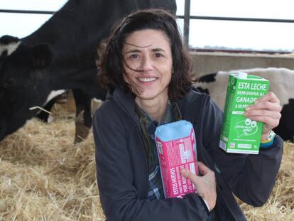 La marca vende de momento leche y  huevos, pero preve ofrecer en el corto plazo también aceite y naranjas