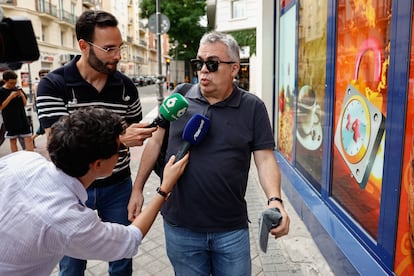 Santos Cerdán, la semana pasada en Madrid.