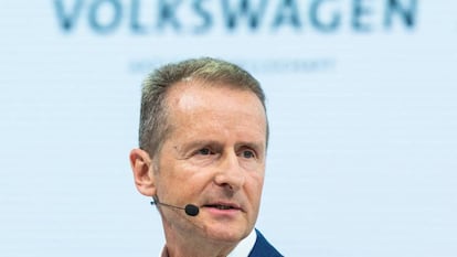 Herbert Diess, presidente del grupo Volkswagen.