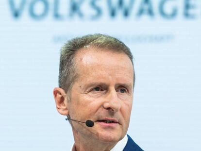 Herbert Diess, presidente del grupo Volkswagen.