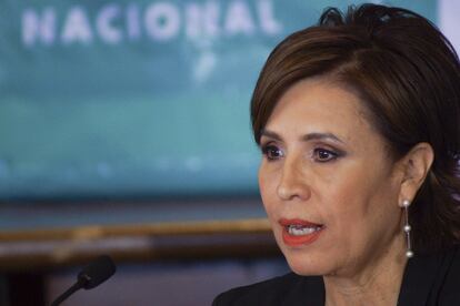 Rosario Robles, exsecretaria de Desarrollo Social