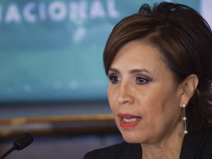 Rosario Robles, exsecretaria de Desarrollo Social