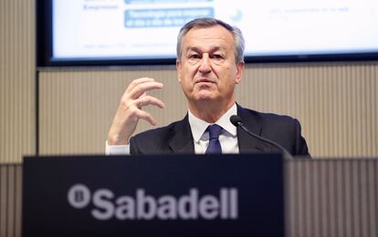 César González-Bueno, consejero delegado de Banco Sabadell.