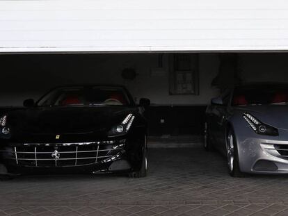 Los dos Ferrari FF del rey Juan Carlos