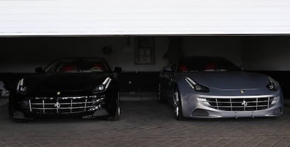 Los dos Ferrari FF del rey Juan Carlos
