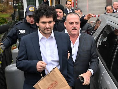 El fundador de FTC, Sam Bankman-Fried, el pasado 22 de diciembre en Nueva York.