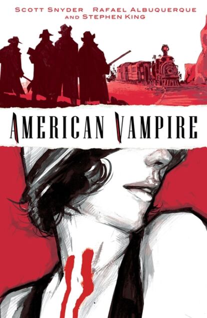 La portada de la primera entrega de <i>American Vampire</i>.