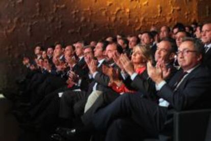 Asistentes a la ceremonia de entrega de los premios Cinco Días a la Innovación Empresarial, el pasado miércoles en CaixaForum de Madrid.