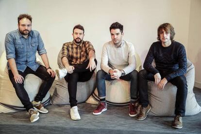 Fotofrafia de archivo del grupo Supersubmarina.