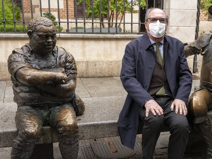 Un día con el candidato de PSOE, Ángel Gabilondo