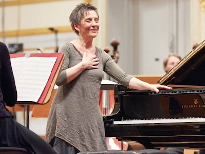 Maria João Pires, en un concierto en 2015, volverá a Barcelona con el ciclo Ibercamera.