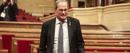 Quim Torra, presidente de la Generalitat