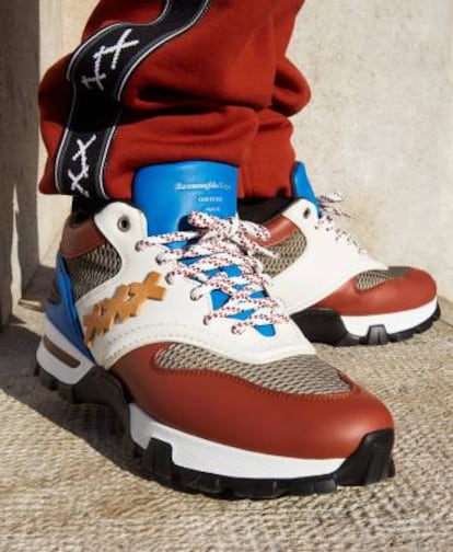 La 'sneaker' My Cesare de Ermenegildo Zegna XXX se puede personalizar mediante colores Pantone.
