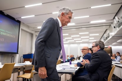 El presidente de la Reserva Federal de EE UU, Jerome Powell, en Washington.