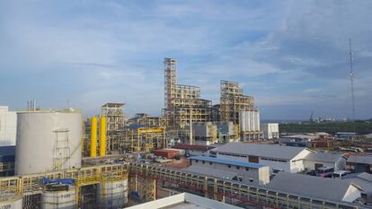 Planta de Cepsa en Indonesia.