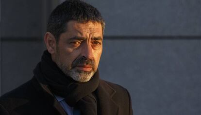 Josep Lluís Trapero, aquest divendres a l'Audiència Nacional.