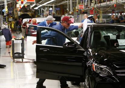 Una fábrica de Mercedes-Benz en Estados Unidos