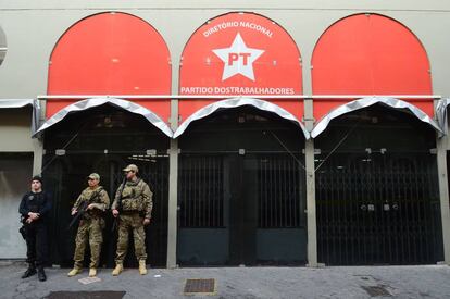 Sede nacional do PT em São Paulo.