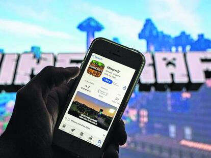 Los servidores de Minecraft (en la foto su app) han sido hackeados por esta vulnerabilidad. 
