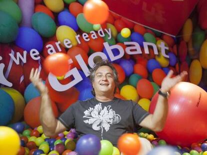 Guibert Englebienne, cofundador de Globant, en sus oficinas en Buenos Aires.