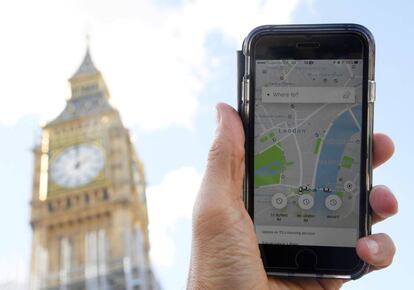 La aplicación UBER es una de las nuevas fórmulas de transporte interurbano que abren camino a modelos posible de movilidad.