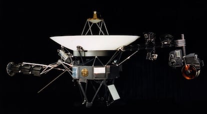 Voyager 1 de la NASA imagen lateral