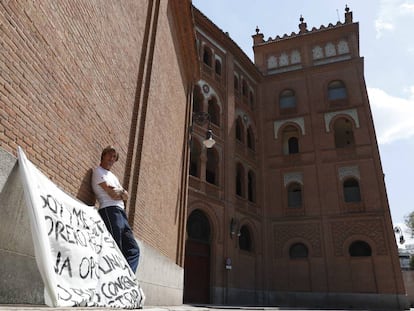 Javier Velázquez en la plaza de las Ventas.